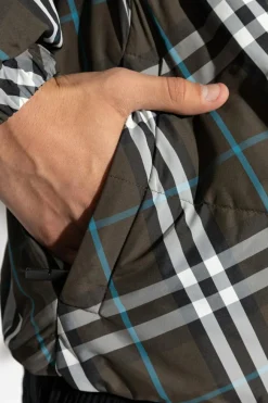 Burberry BRĄZOWY Dwustronna kurtka