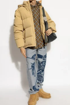 Burberry BRĄZOWY Koszula ze wzorem w kratę