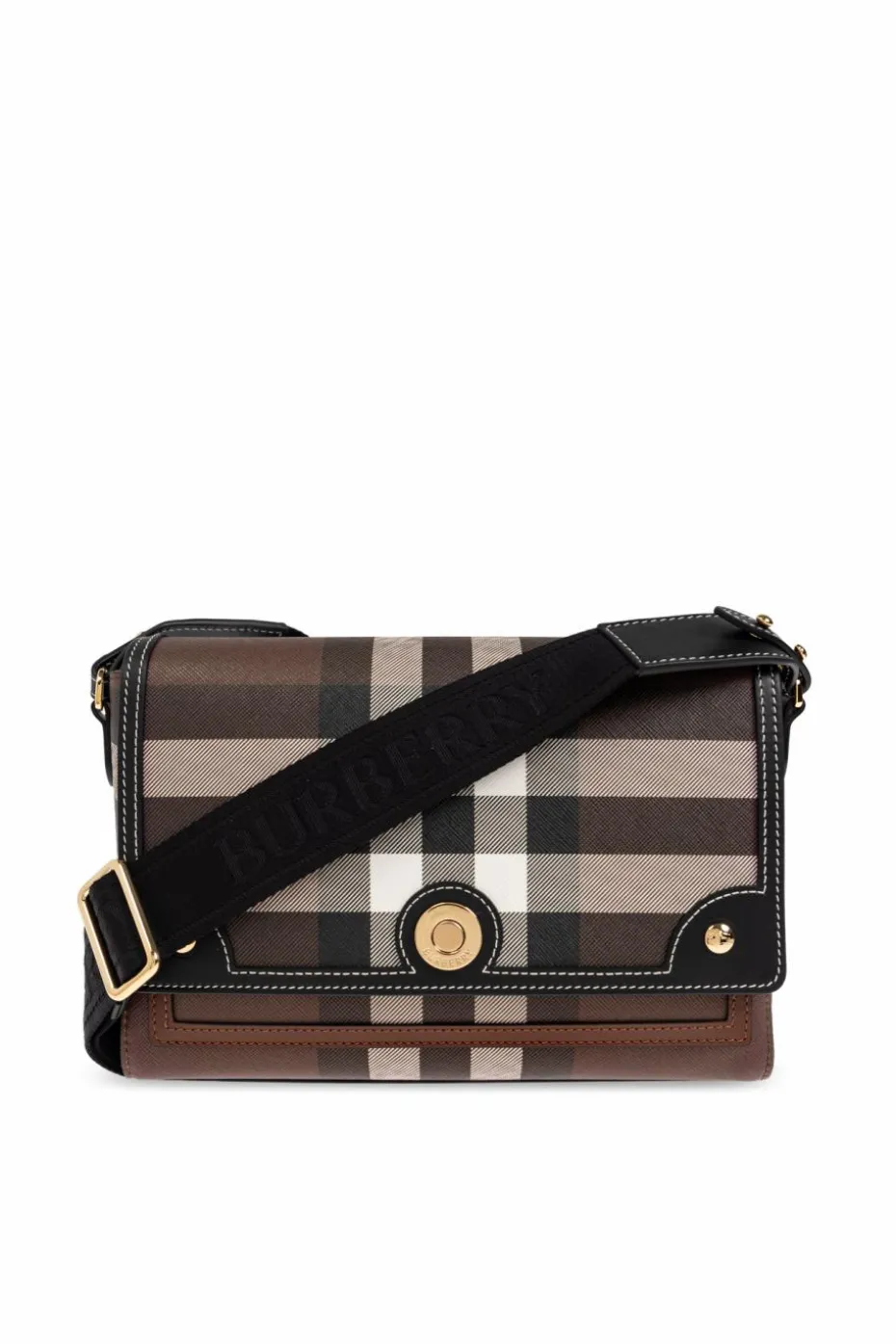 Burberry BRĄZOWY Torba na ramię `Note`