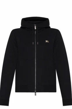 Burberry CZARNY Bluza z kapturem