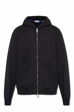 Burberry CZARNY Bluza z kapturem