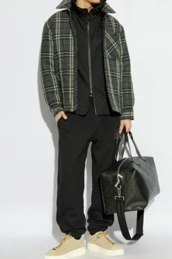 Burberry CZARNY Dresowe spodnie