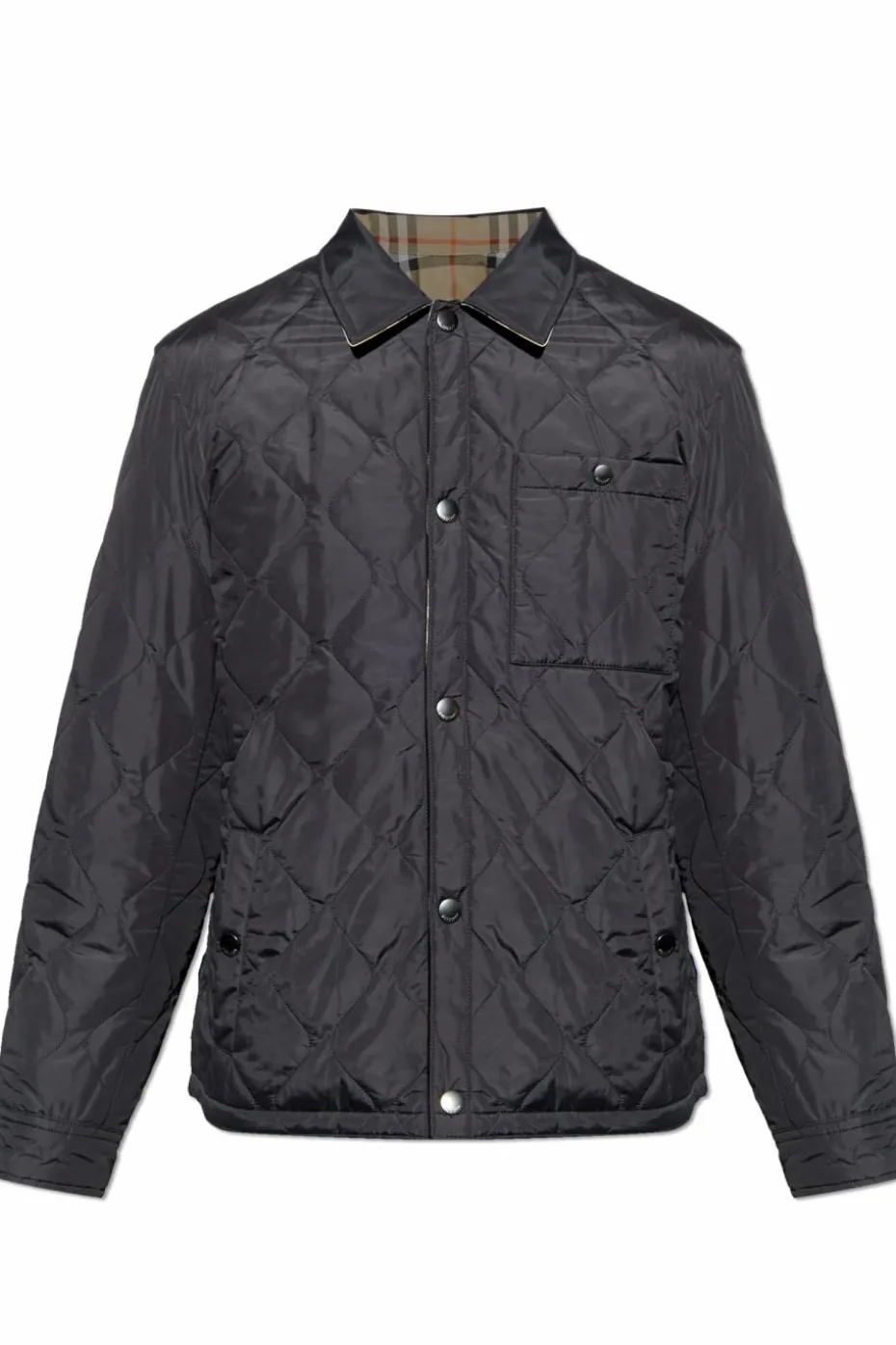 Burberry CZARNY Dwustronna kurtka