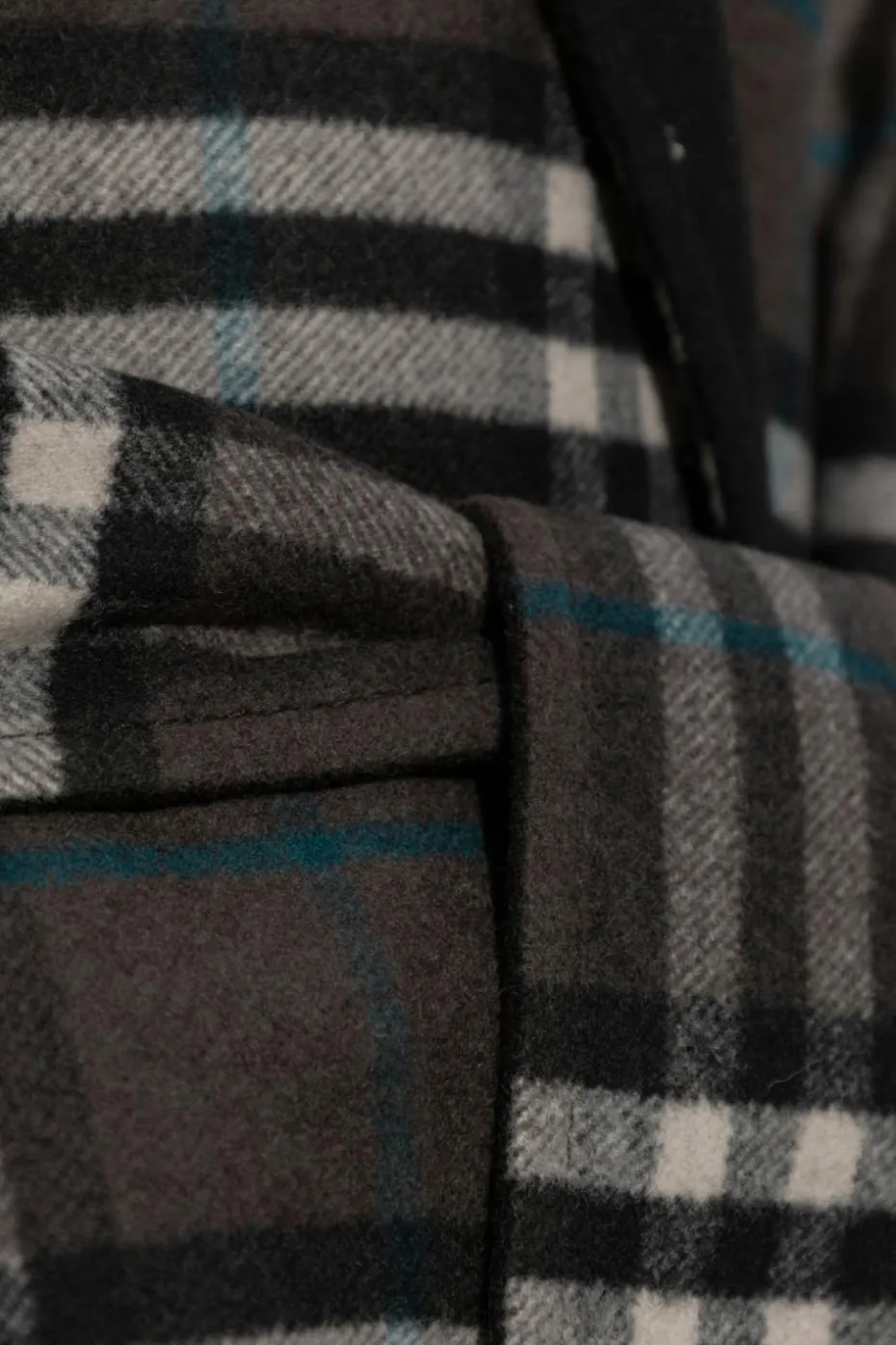 Burberry CZARNY Dwustronny płaszcz