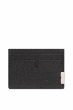Burberry CZARNY Etui na karty z logo