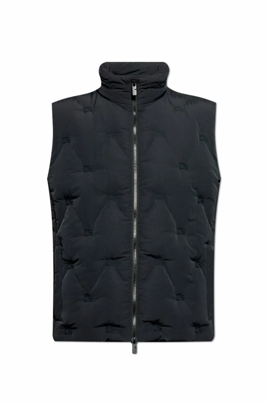 Burberry CZARNY Kamizelka z logo