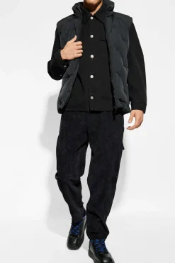 Burberry CZARNY Kamizelka z logo