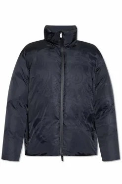 Burberry CZARNY Kurtka puchowa z monogramem