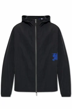 Burberry CZARNY Kurtka z kapturem