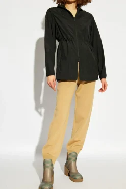 Burberry CZARNY Lekka kurtka z kapturem