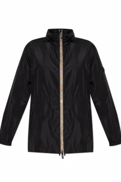 Burberry CZARNY Lekka kurtka