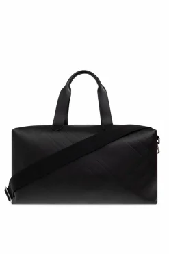 Burberry CZARNY Skórzana torba podręczna