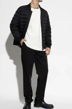 Burberry CZARNY Spodnie w kant `Charlston`