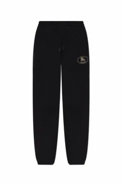 Burberry CZARNY Spodnie z logo