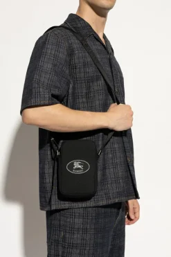 Burberry CZARNY Torba na ramię `Orkney`