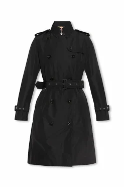 Burberry CZARNY Trencz ‘Kensington’
