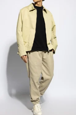 Burberry CZARNY T-shirt z logo
