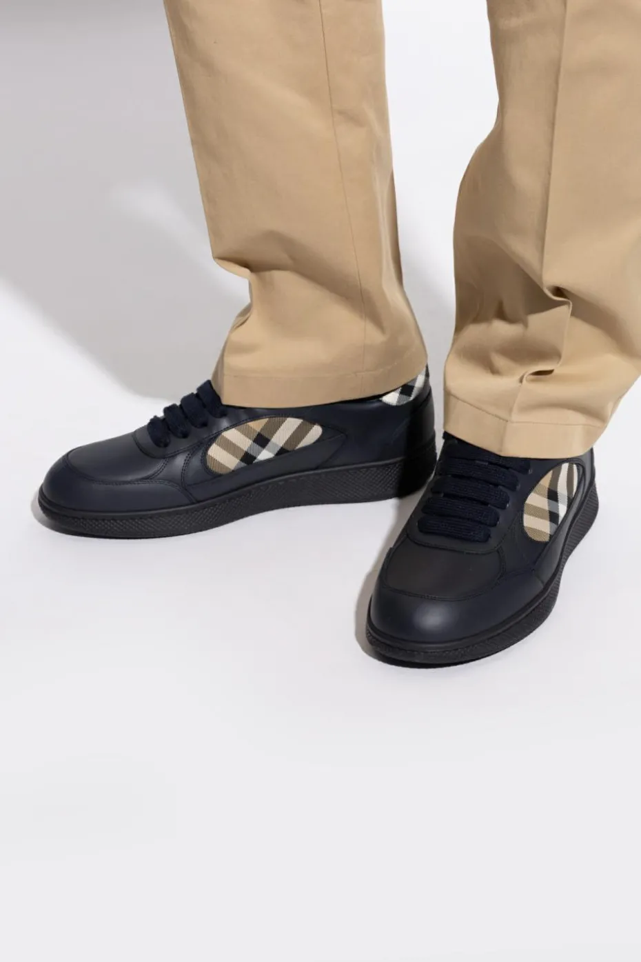 Burberry GRANATOWY Buty sportowe `Terrace`