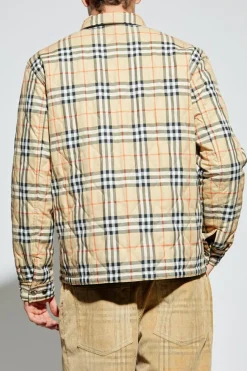 Burberry GRANATOWY Dwustronna kurtka `Brighton`