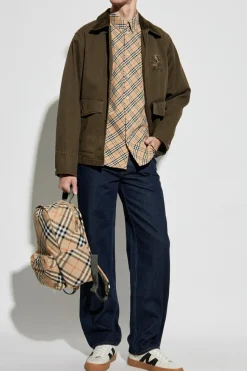 Burberry GRANATOWY Jeansy z prostymi nogawkami
