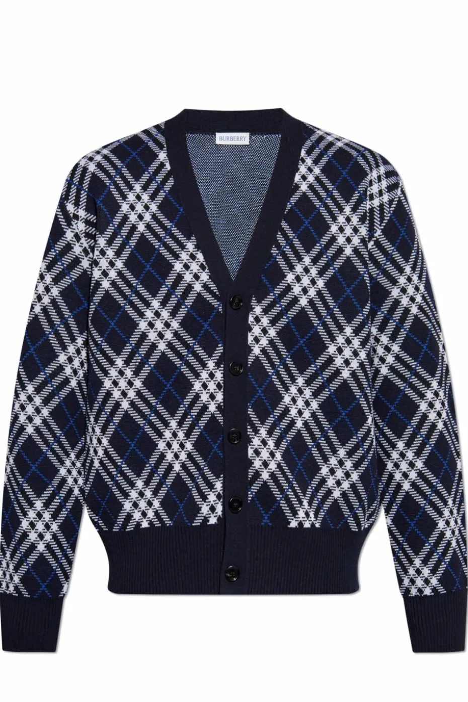 Burberry GRANATOWY Kardigan `George`