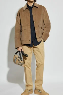 Burberry GRANATOWY Koszula z logo