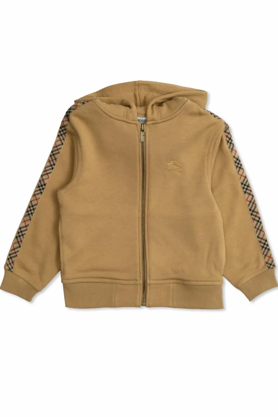Burberry Kids beżowy Bluza z kapturem