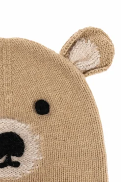 Burberry Kids beżowy Czapka z uszami