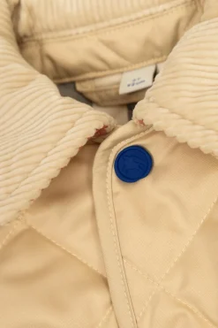 Burberry Kids beżowy Pikowana kurtka