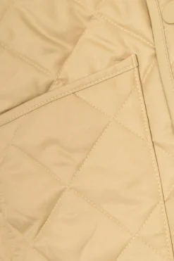 Burberry Kids beżowy Pikowana kurtka