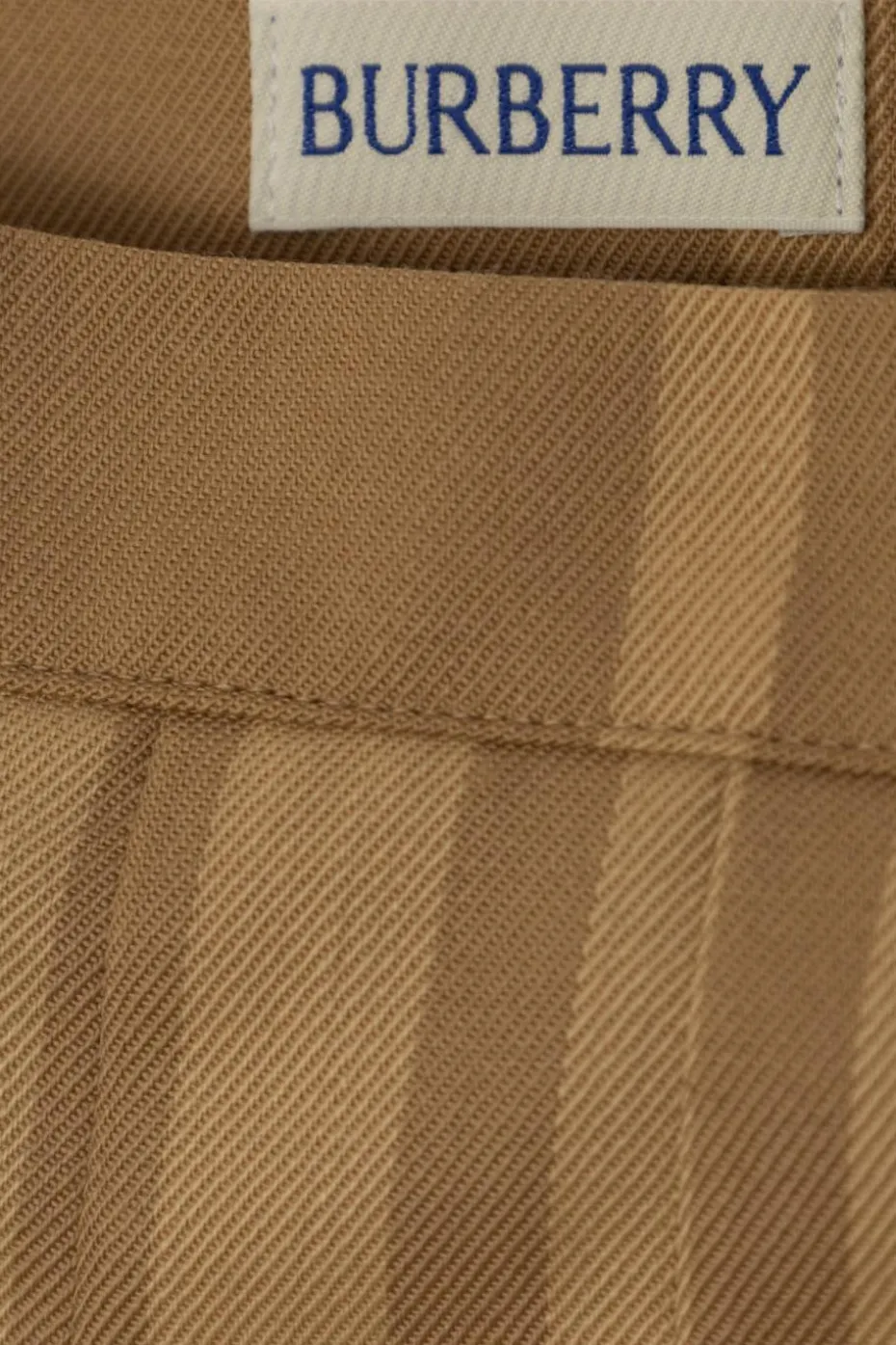 Burberry Kids beżowy Plisowana spódnica ze wzorem w kratę
