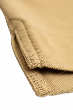 Burberry Kids beżowy Polo z wyszytym logo