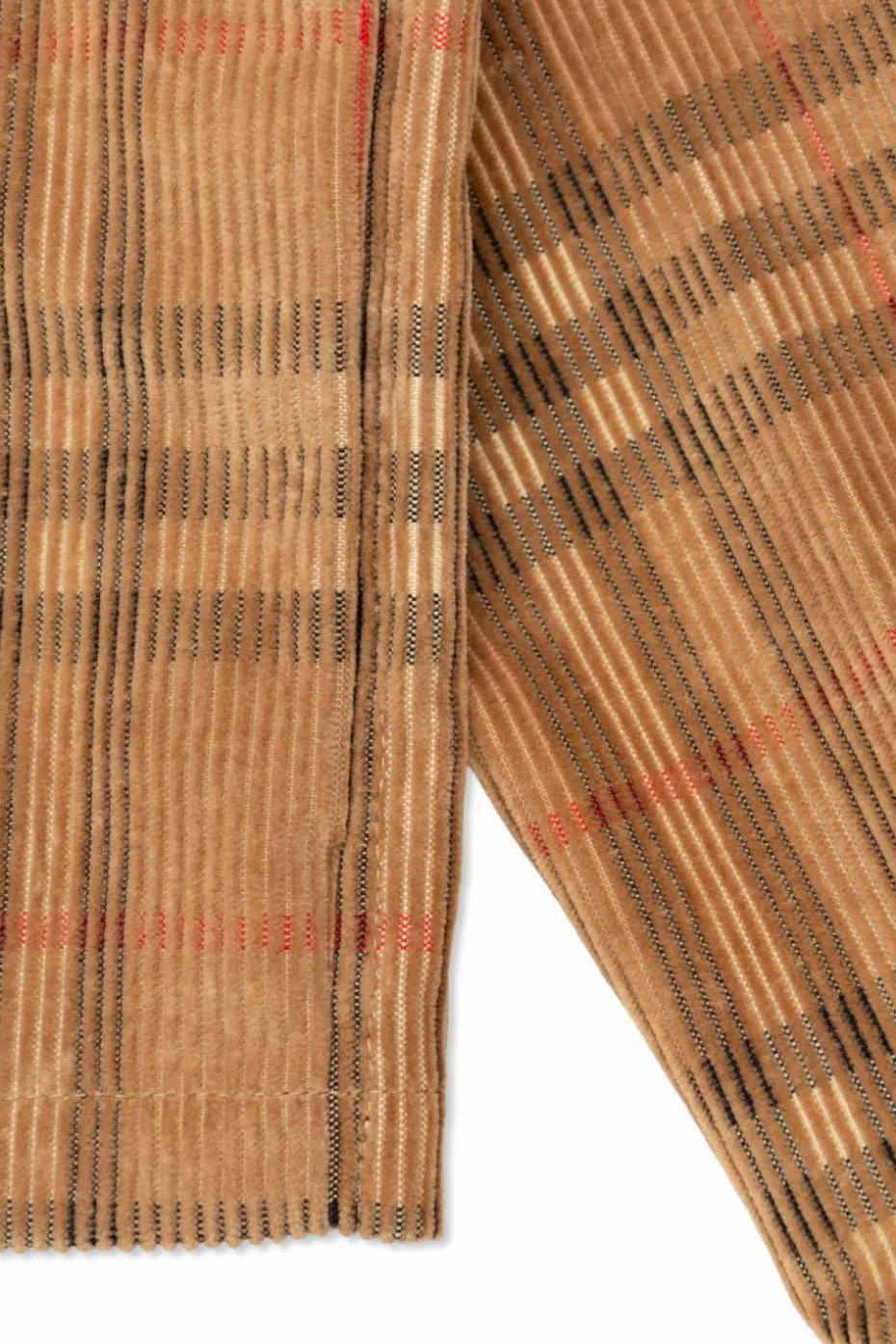 Burberry Kids beżowy Prążkowana kurtka