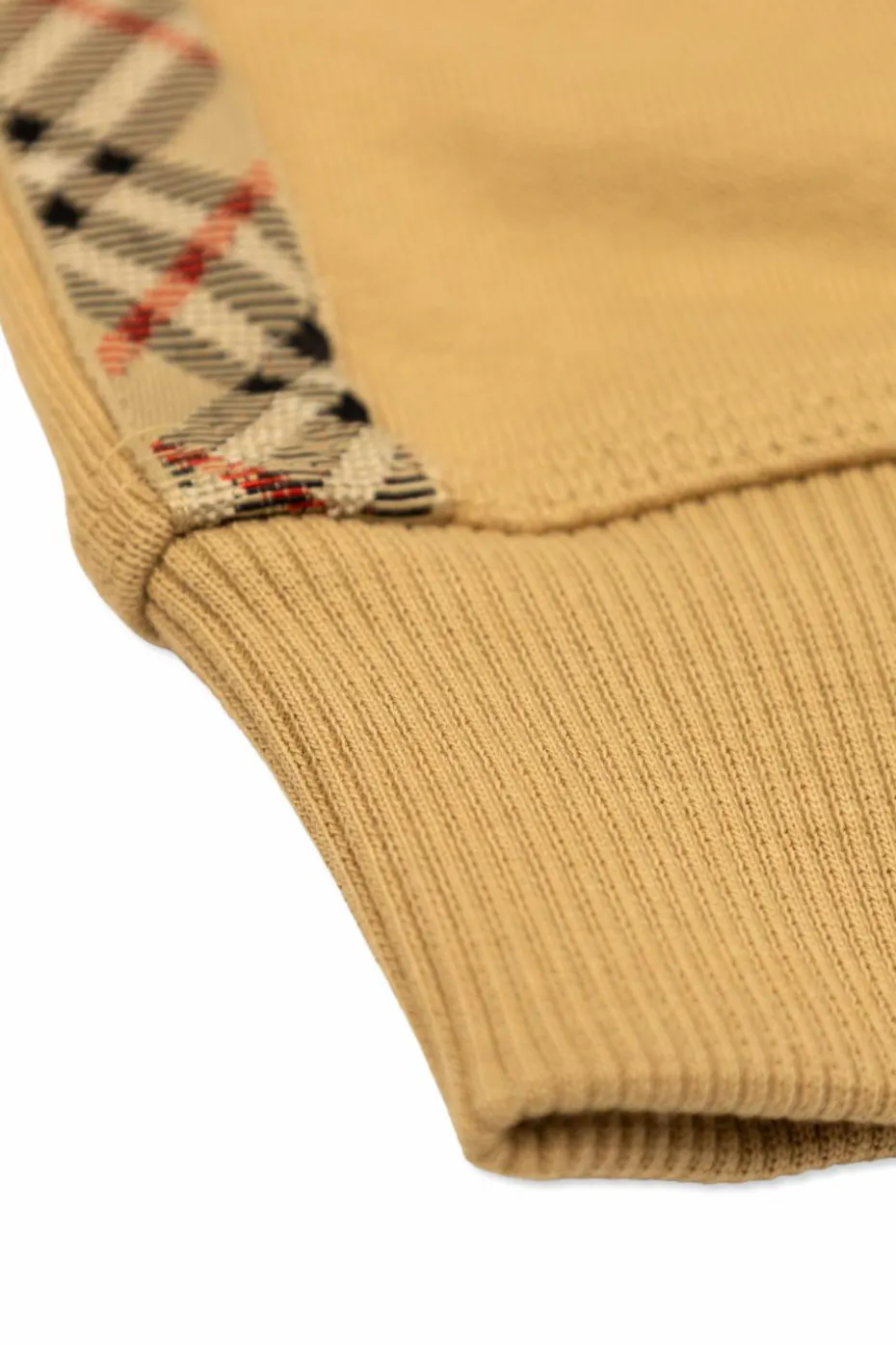 Burberry Kids beżowy Spodnie dresowe