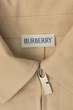 Burberry Kids beżowy Sukienka z kieszeniami