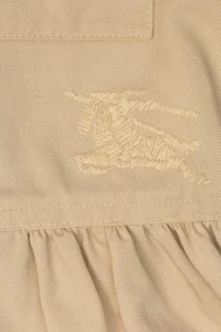 Burberry Kids beżowy Sukienka z kieszeniami