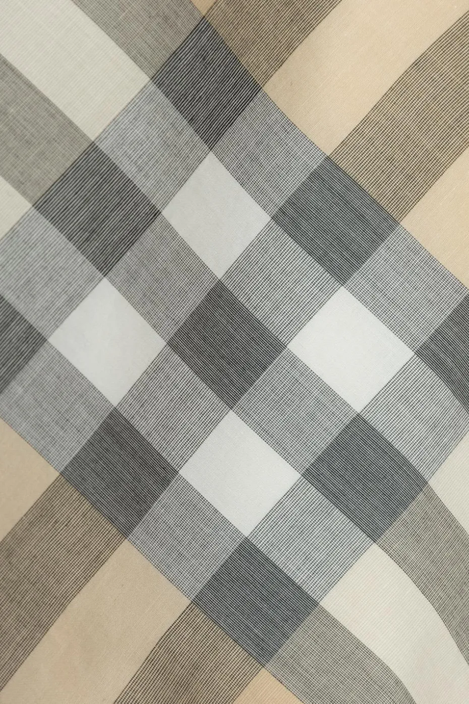 Burberry Kids beżowy Sukienka ze wzorem w karę