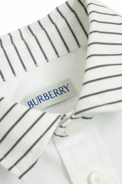 Burberry Kids BIAŁY Koszula z kieszenią