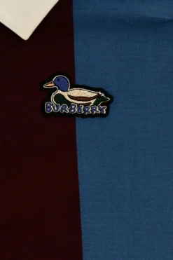 Burberry Kids BORDO Polo z logo