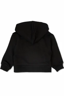Burberry Kids CZARNY Bluza z kapturem