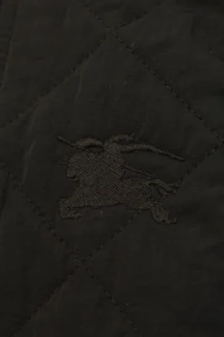 Burberry Kids CZARNY Kurtka kapturem