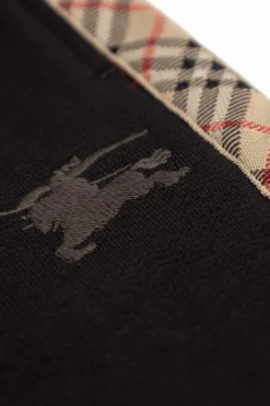 Burberry Kids CZARNY Spodnie dresowe