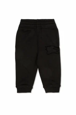 Burberry Kids CZARNY Spodnie dresowe