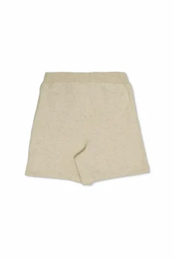 Burberry Kids kremowy Szorty dresowe z logo