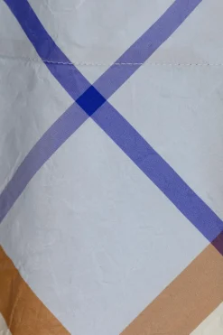 Burberry Kids MULTIKOLOR Jedwabna spódnica ze wzorem w kratę