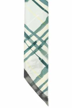 Burberry Kids NIEBIESKI Jedwabna apaszka