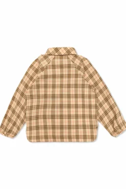 Burberry Kids RÓŻOWY Koszula ze wzorem w kratę