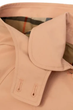 Burberry Kids RÓŻOWY Płaszcz z kapturem
