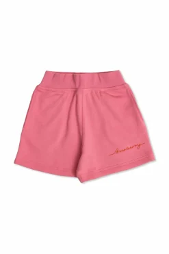 Burberry Kids RÓŻOWY Szorty z logo