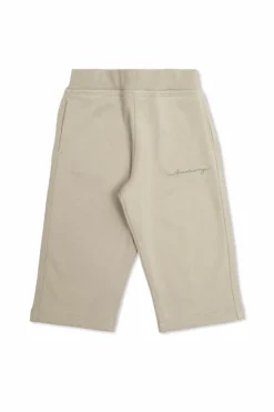 Burberry Kids SZARY Bawełniane spodnie dresowe